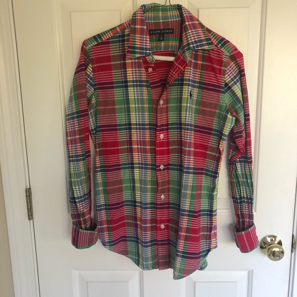 Ralph Lauren Plaid Button Up
